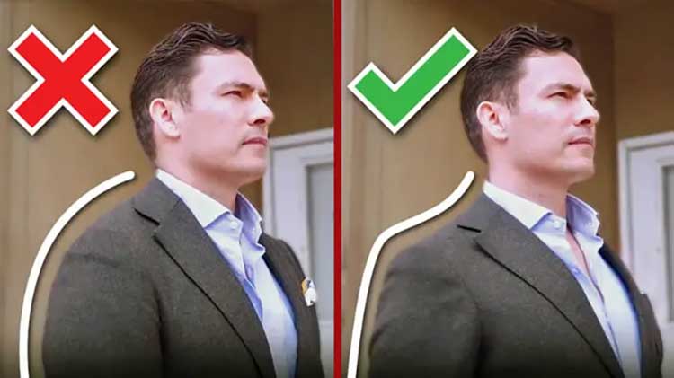 درست ایستادن