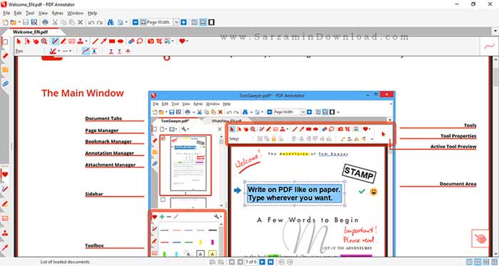 پی دی اف PDF Annotator پی دی اف آناتیتور