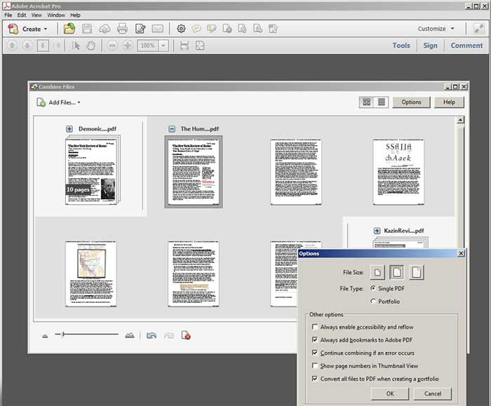 پی دی اف Adobe Acrobat Pro ادوبی آکروبات