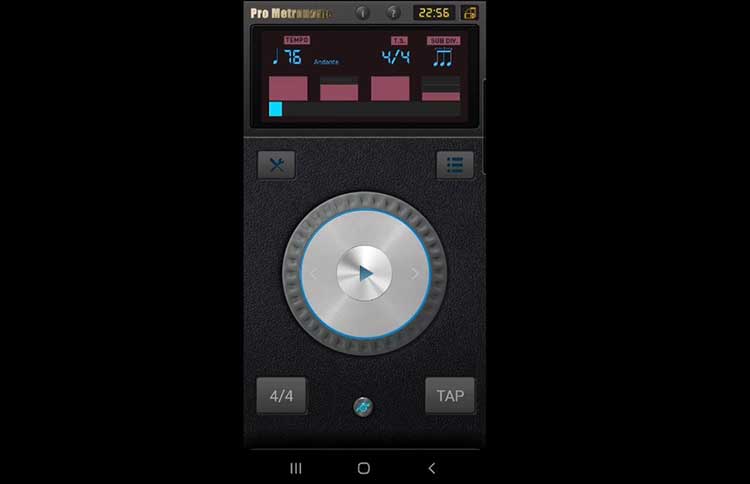 اپلیکیشن پرو مترونوم (Pro Metronome)