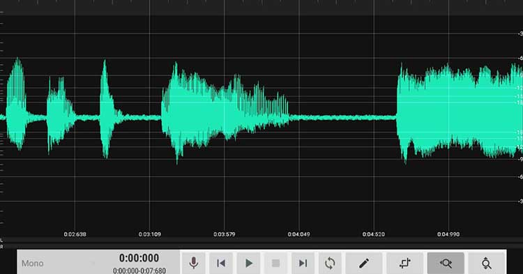 اپلیکیشن ضبط و تحلیل صدا (Voice Recorder & Editor)