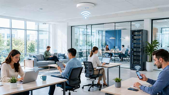 شبکه 3 بهترین مقاله PDF شبکه های بی سیم Wifi و انواع شبکه بیسیم